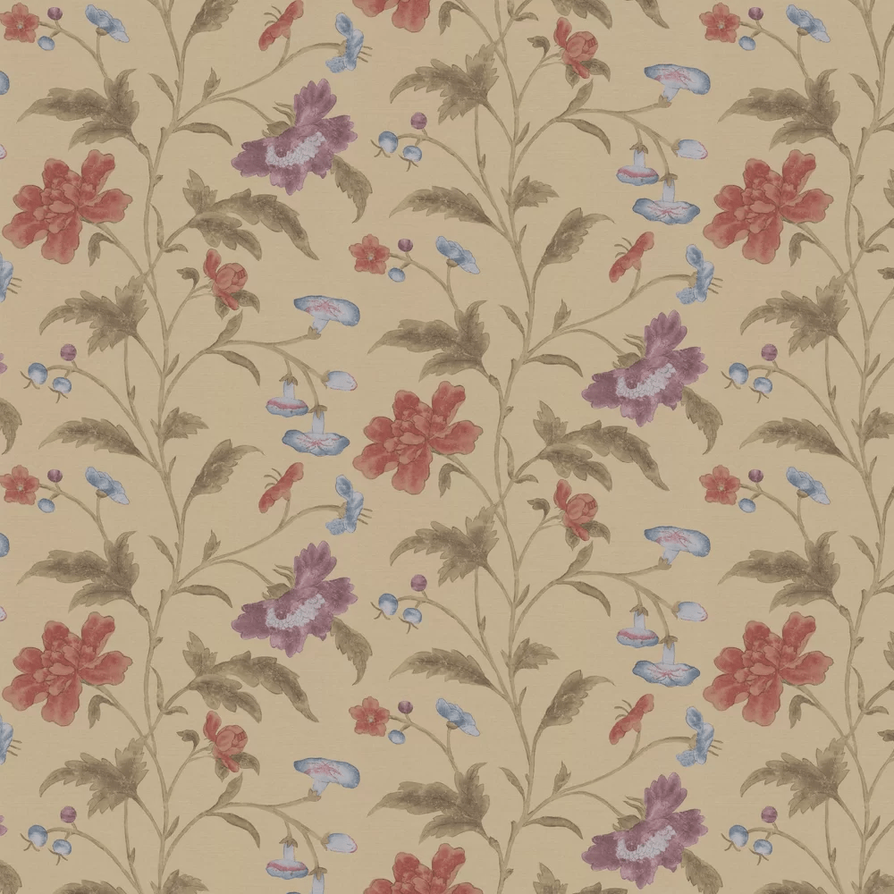 China Rose Wallpaper - Bronze - Little Greene - 0247CHBRONZ - Premier Wallcovering