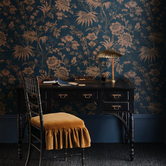 Chiya Wallpaper - Husk - Romo - Pluma - W442/01 - Premier Wallcovering