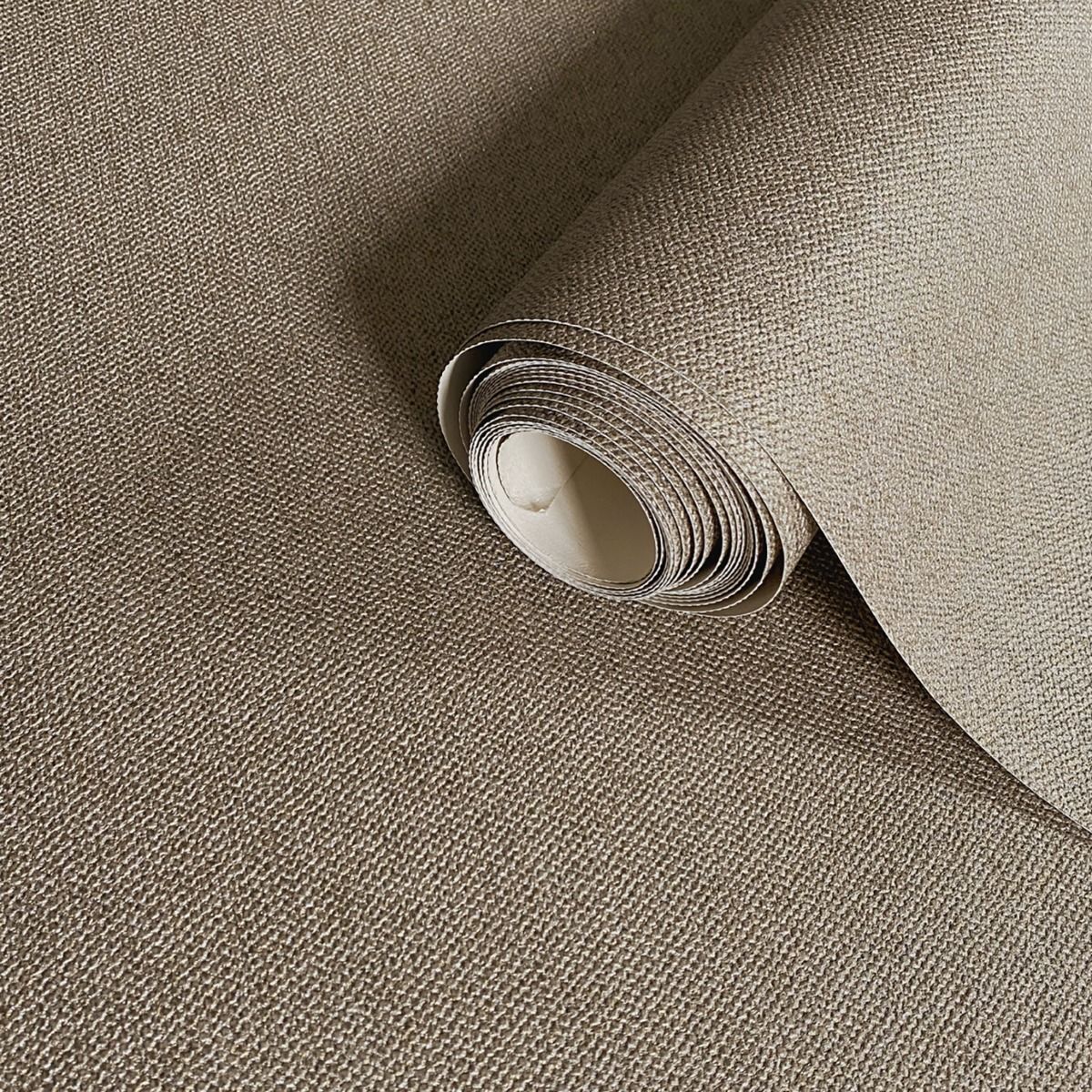 Ciara Glitter Textured Vinyl Wallpaper - Mocha - Belgravia - 4414 - Premier Wallcovering