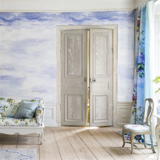 Cielo Wallpaper - Sky - PDG677/01 - Designers Guild - Premier Wallcovering