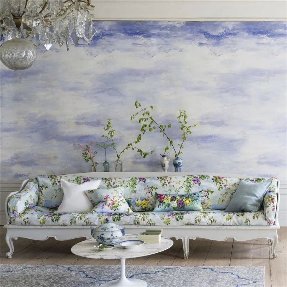 Cielo Wallpaper - Sky - PDG677/01 - Designers Guild - Premier Wallcovering