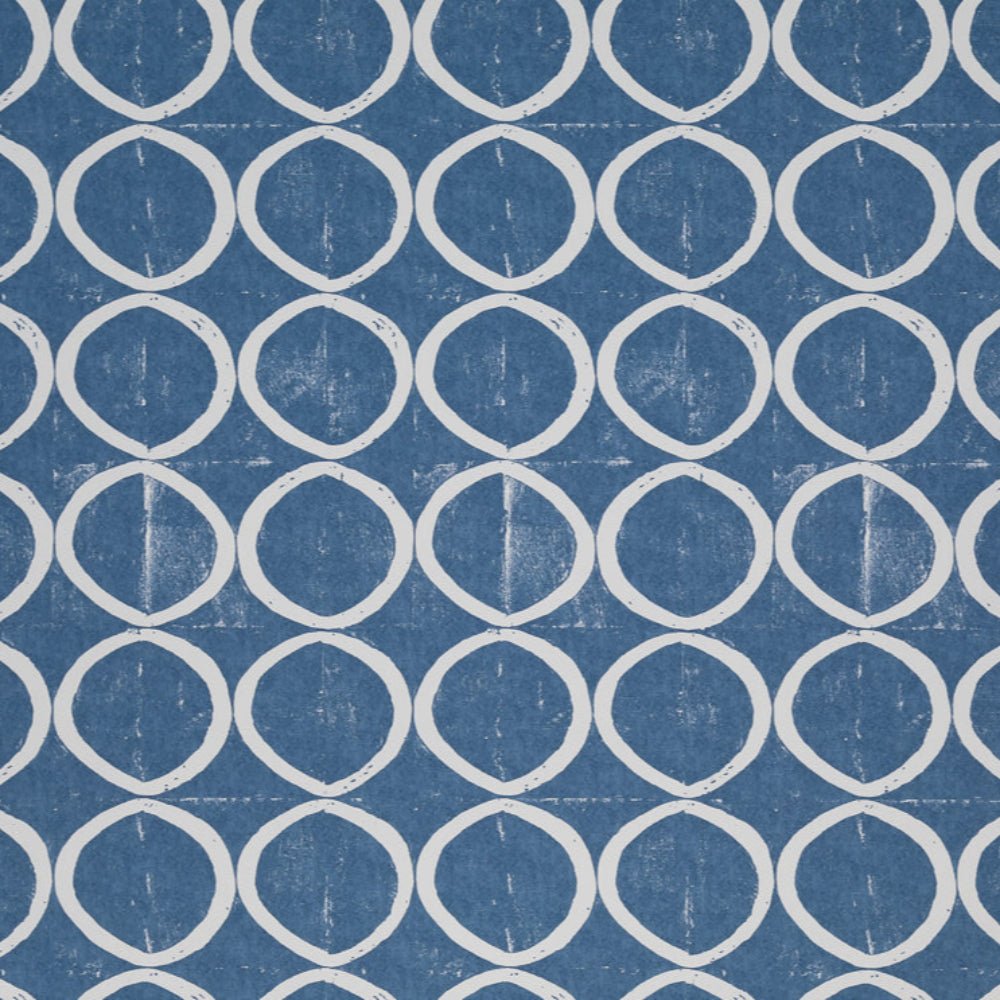 Circles Wallpaper - Azure - Blithfield - 684-02 - Premier Wallcovering