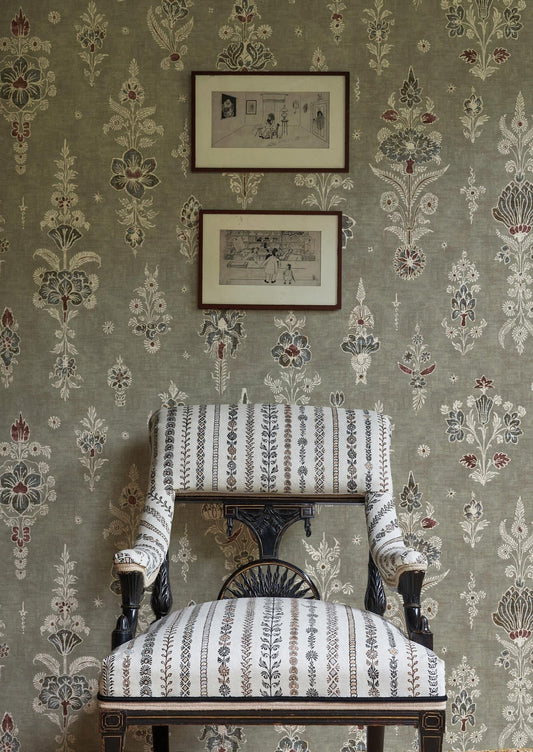 Citadel Wallpaper - Fig - Lewis & Wood - Premier Wallcovering