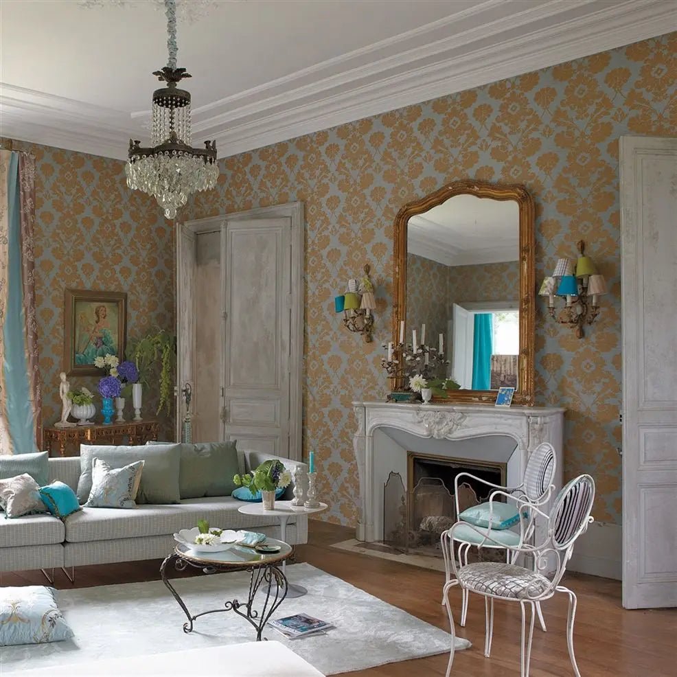 Clandon Wallpaper - Ivory - P510/04 - Designers Guild - Premier Wallcovering