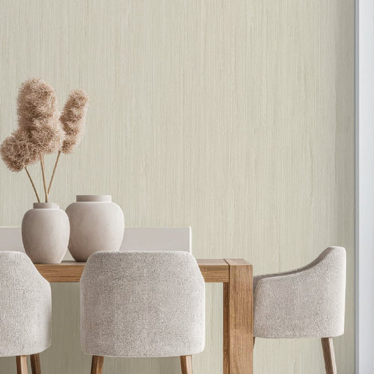 Classic Italian Regina Cottage Chic Plain Wallpaper - Beige - Galerie - 25790 - Premier Wallcovering