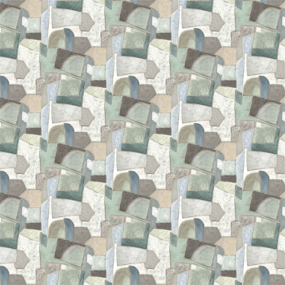 Clay Collage Wallpaper - Ecru - PDG1201/01 - Designers Guild - Premier Wallcovering