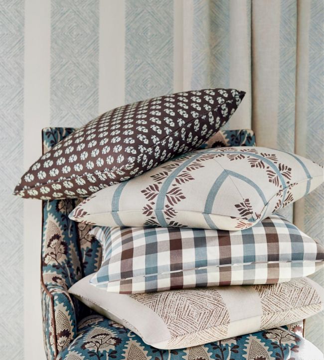 Clipperton Stripe Wallpaper - Green - AT15125 - Anna French - Premier Wallcovering