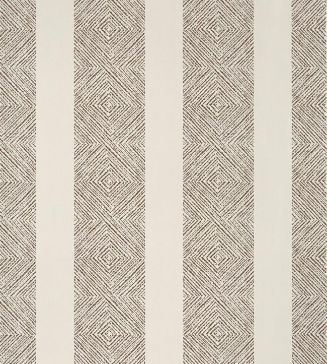 Clipperton Stripe Wallpaper - Brown on Natural - AT15130 - Anna French - Premier Wallcovering