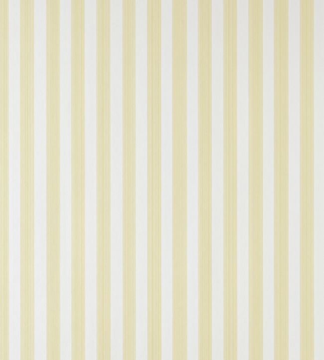 Closet Stripe Wallpaper - Dayroom Yellow - 356 - Farrow & Ball - Premier Wallcovering