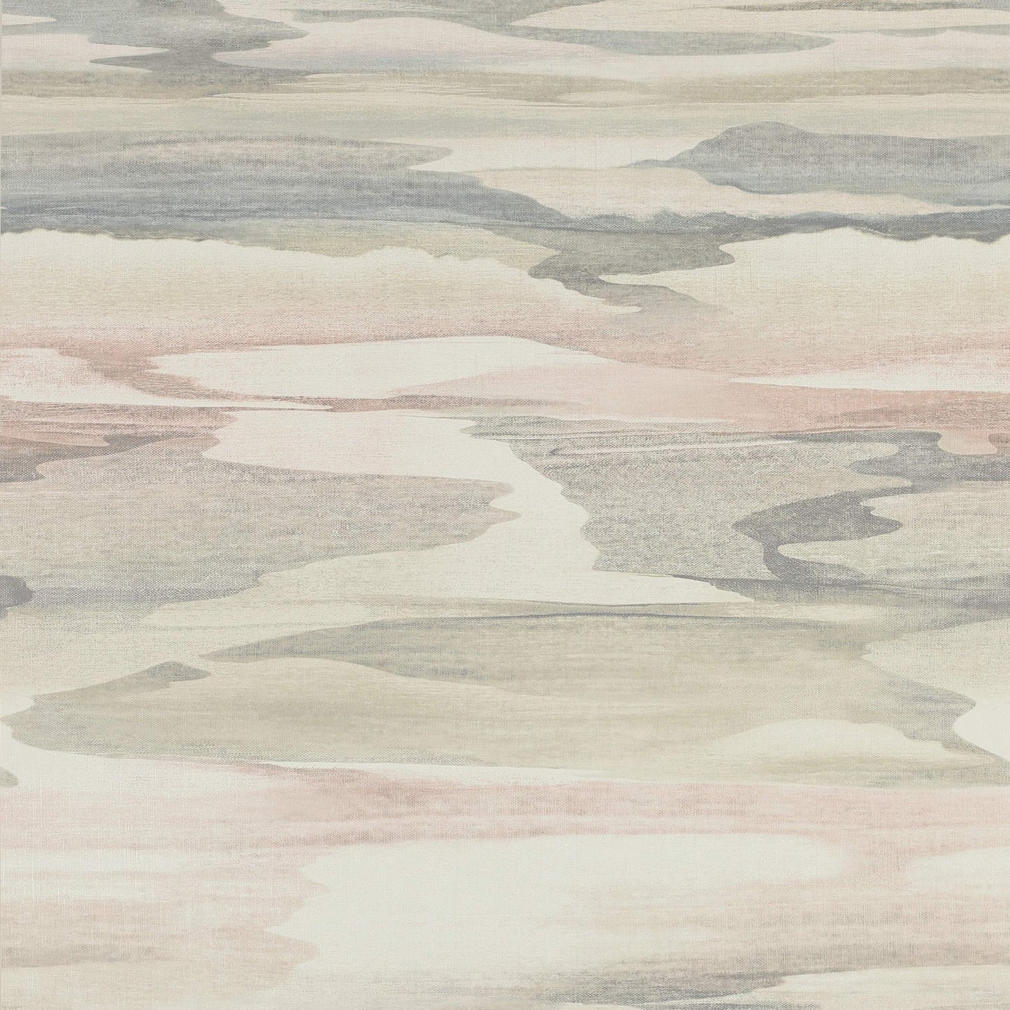 Cloudscape Wallpaper - Pink - J8003 - 02 - Jane Churchill - Premier Wallcovering
