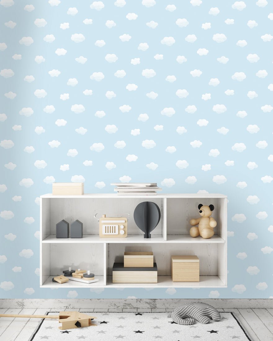 Cloudy Sky Wallpaper - Blue - Holden Décor - 90991 - Premier Wallcovering