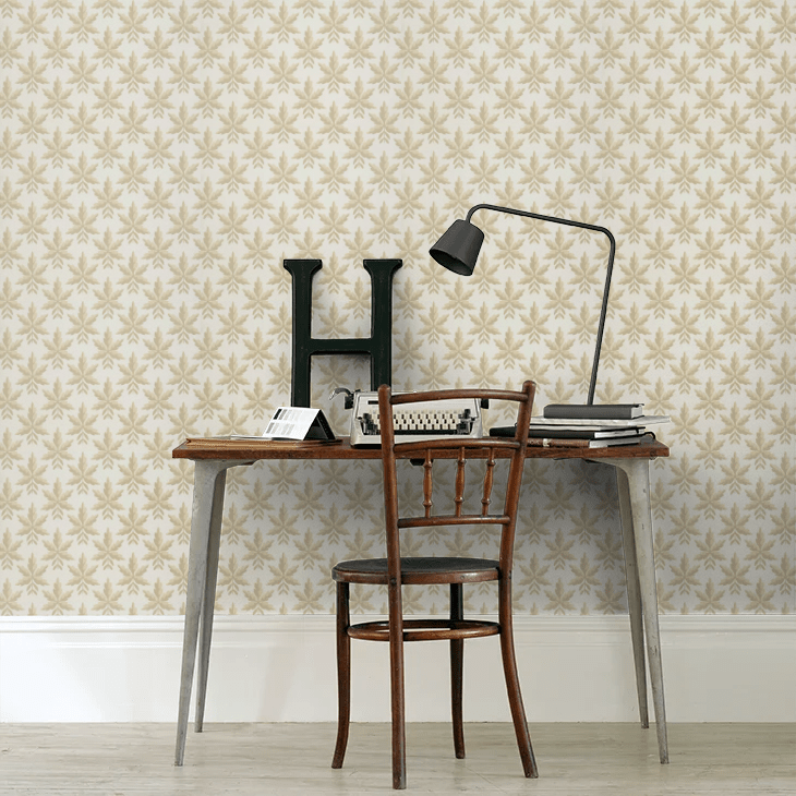 Clutterbuck Wallpaper - Hessian - Little Greene - 0245CLHESSI - Premier Wallcovering