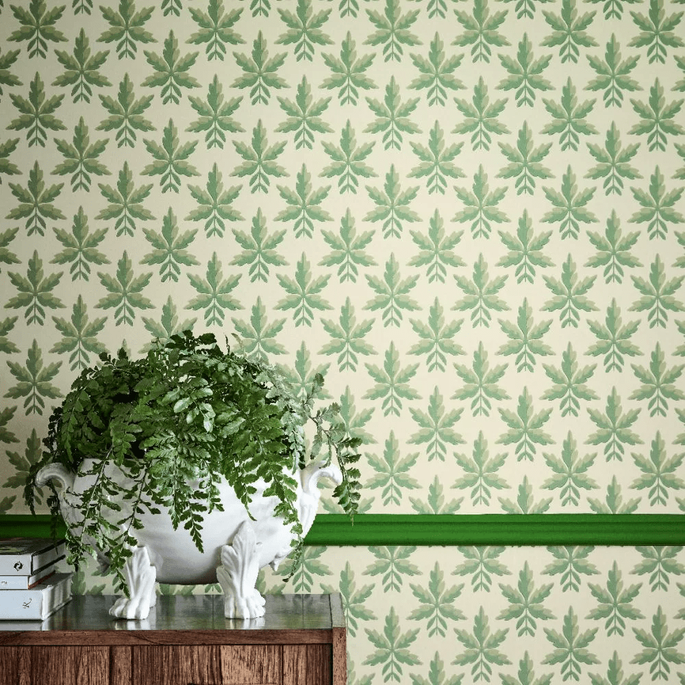 Clutterbuck Wallpaper - Lodge - Little Greene - 0245CLLODGE - Premier Wallcovering