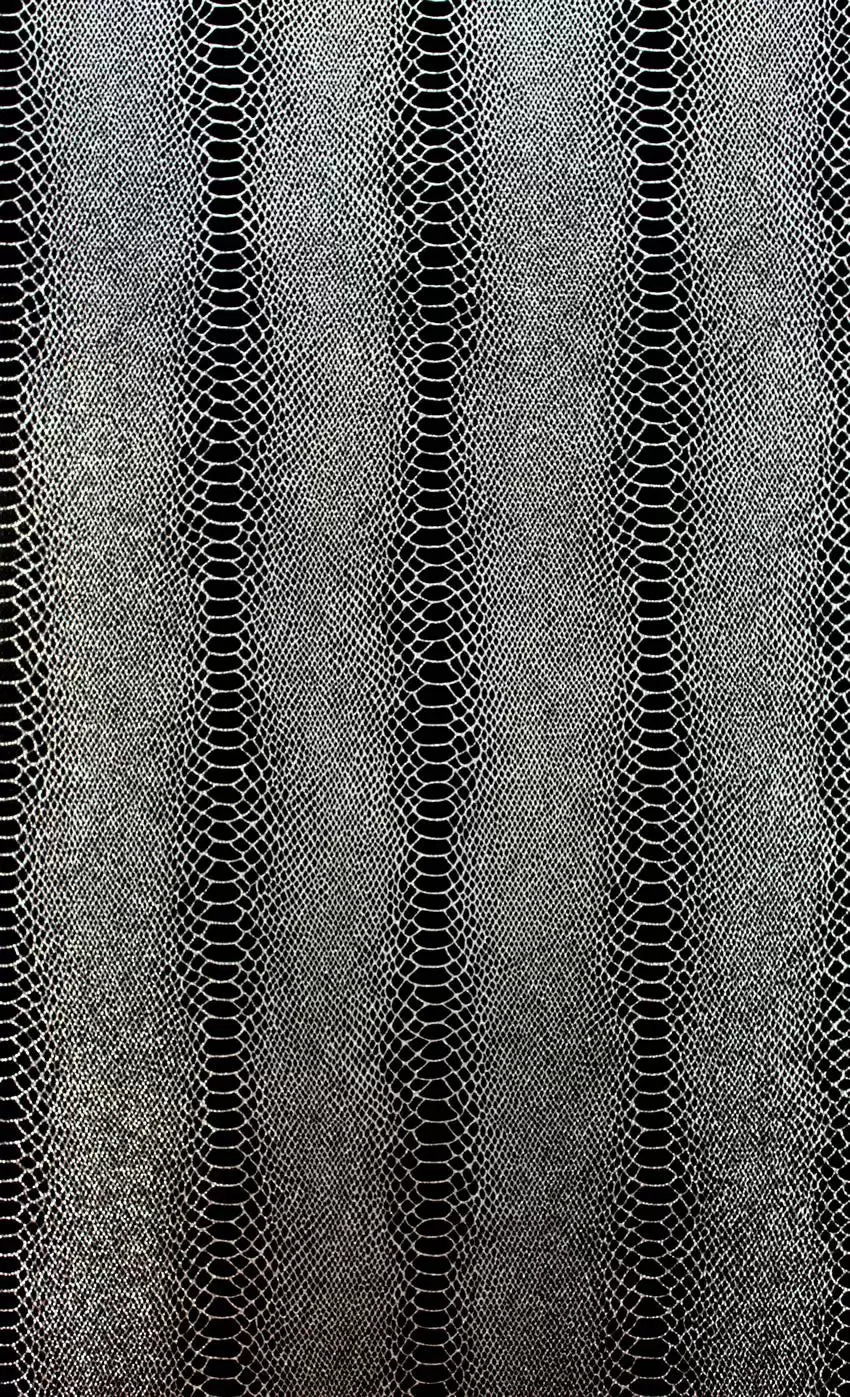 Cobra Wallpaper - Black/Silver - Osborne & Little - W6302-05 - Premier Wallcovering
