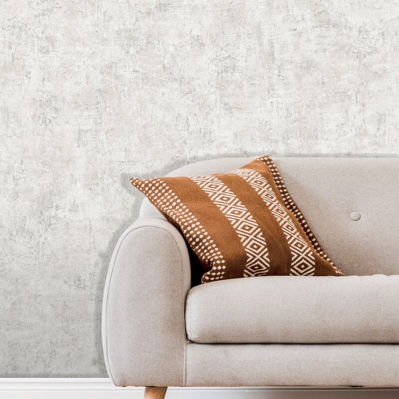 Colden Industrial Texture Wallpaper - Cream - Muriva - 328778 - Premier Wallcovering