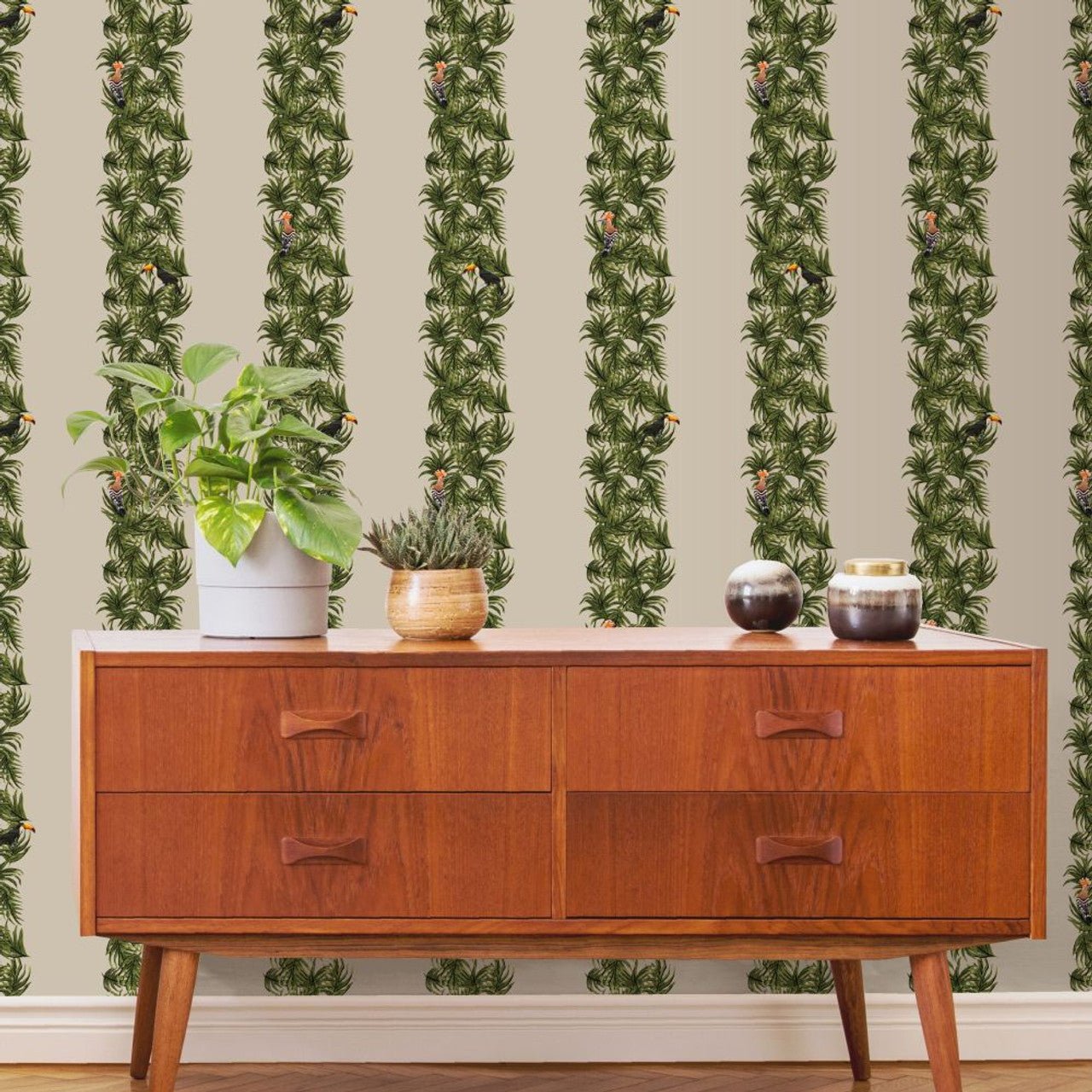 Compala Eden Wallpaper - Cream - Ted Baker - 13136 - Premier Wallcovering