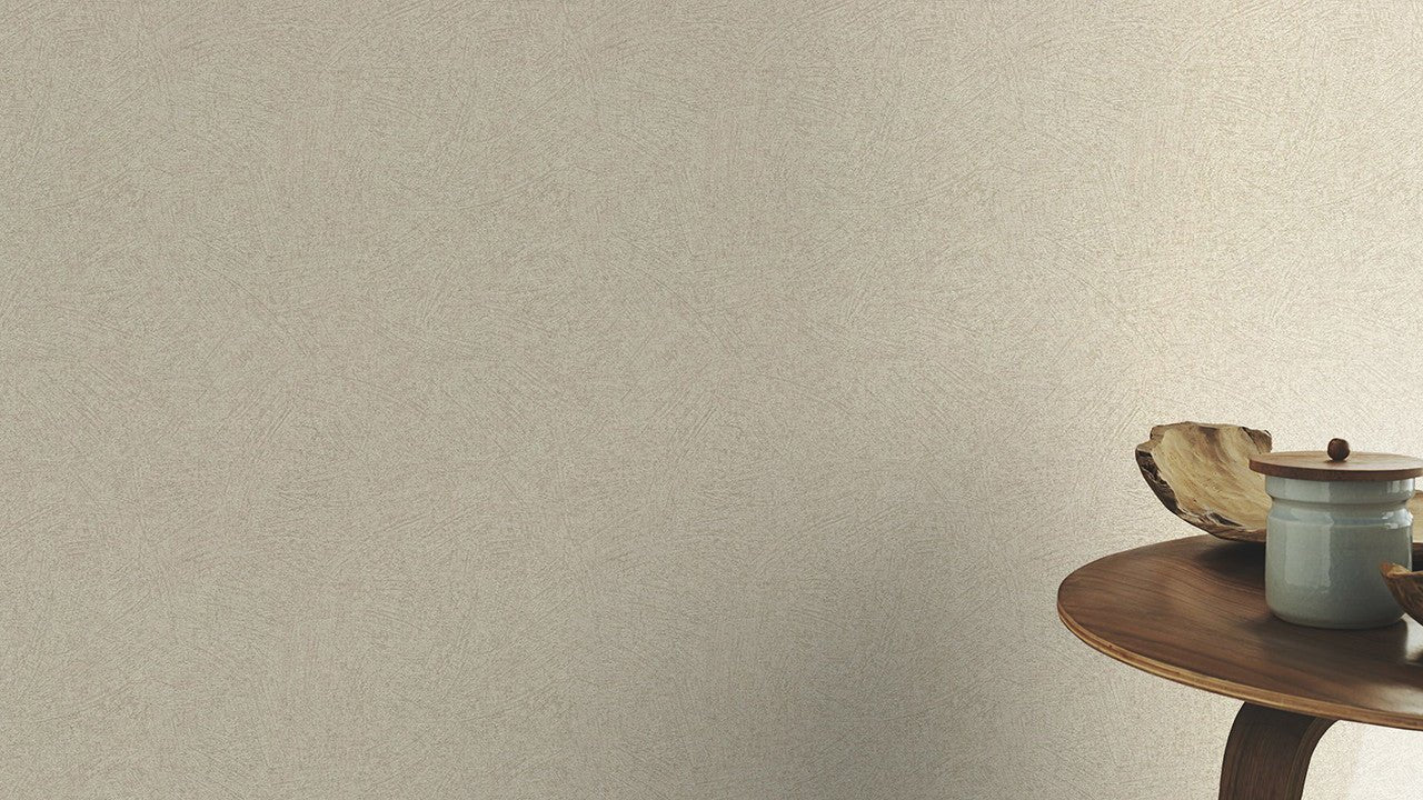 Concrete Emporium III Wallpaper - Beige/Gold - Rasch - 520248 - Premier Wallcovering