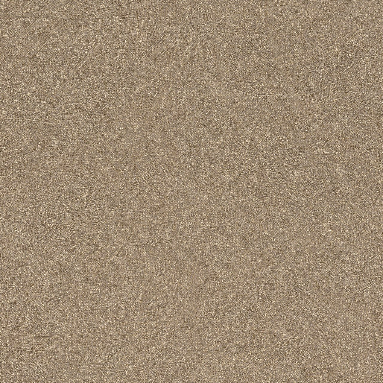 Concrete Emporium III Wallpaper - Brown/Gold - Rasch - 520286 - Premier Wallcovering