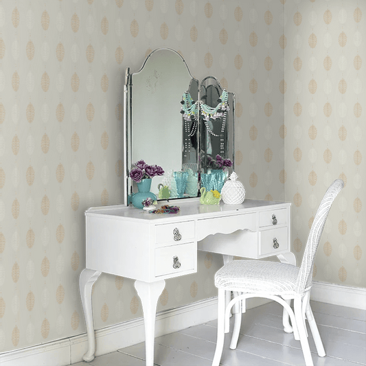 Cones Daybreak Wallpaper - Soft Blue - Little Greene - 0271CNDAYBR - Premier Wallcovering