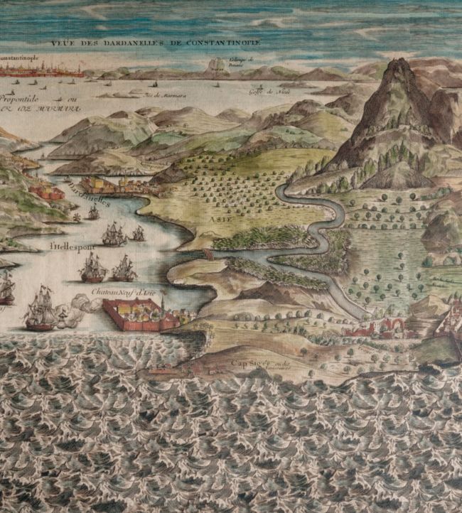 Constantinople Wallpaper - Multicolor - Andrew Martin - SCHCO - Premier Wallcovering