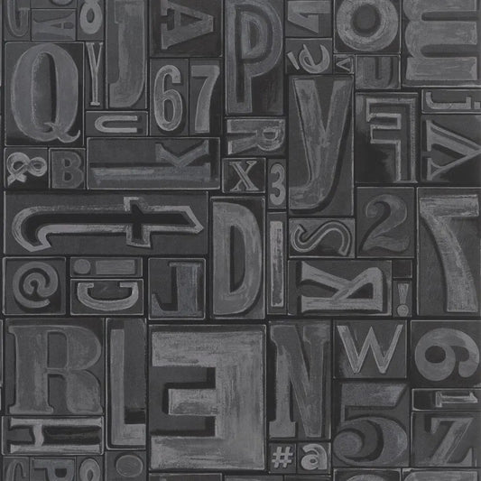 Copeley Letterpress Wallpaper - Linocut - Ralph Lauren - PRL5007/02 - Premier Wallcovering