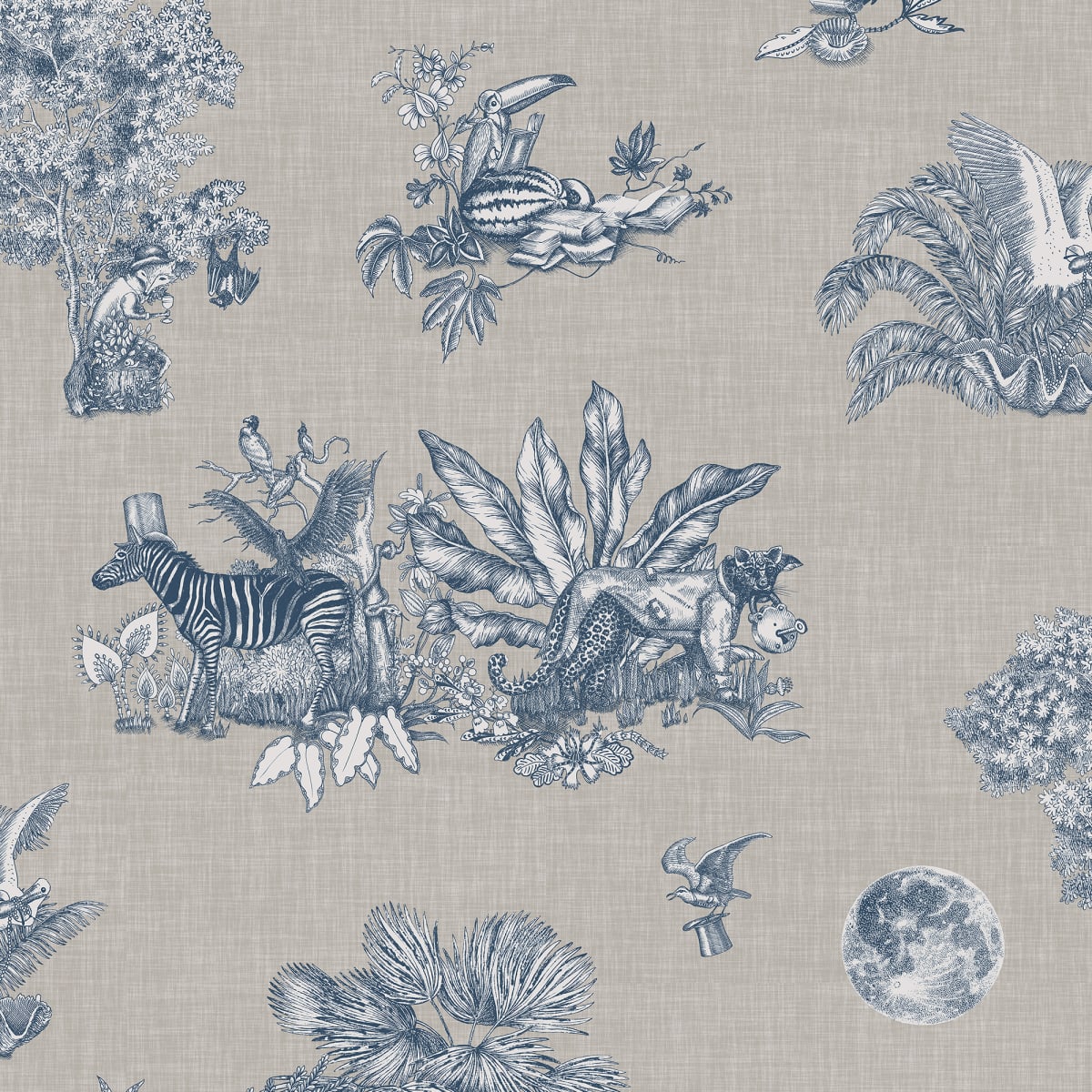 Cork Wallpaper - Slate - Rebel Walls - R17521 - Premier Wallcovering