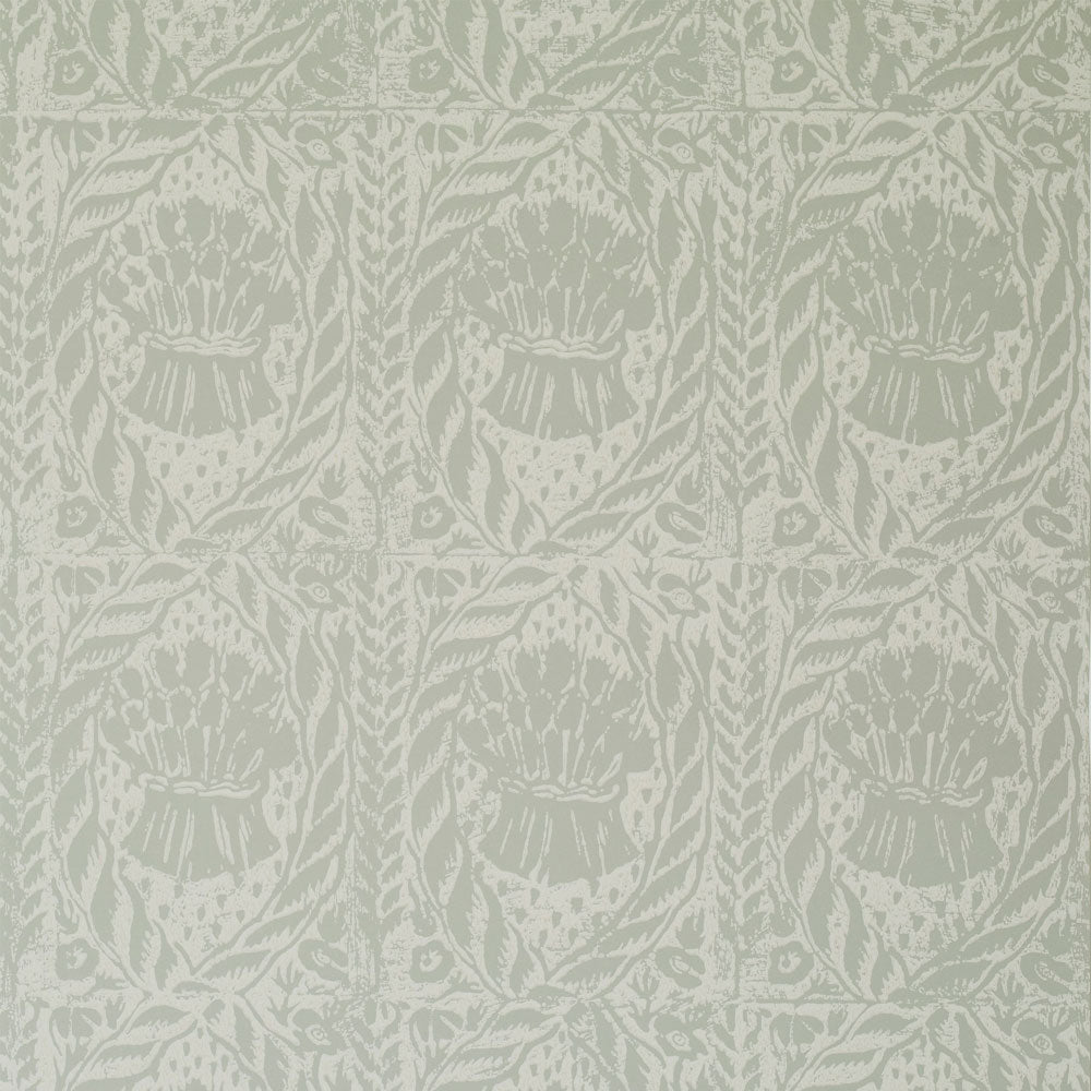 Cornstooks Wallpaper - Cloud - Blithfield - 800-02 - Premier Wallcovering