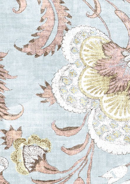 Coromandel Wallpaper - Sherbet - Lewis & Wood - Premier Wallcovering