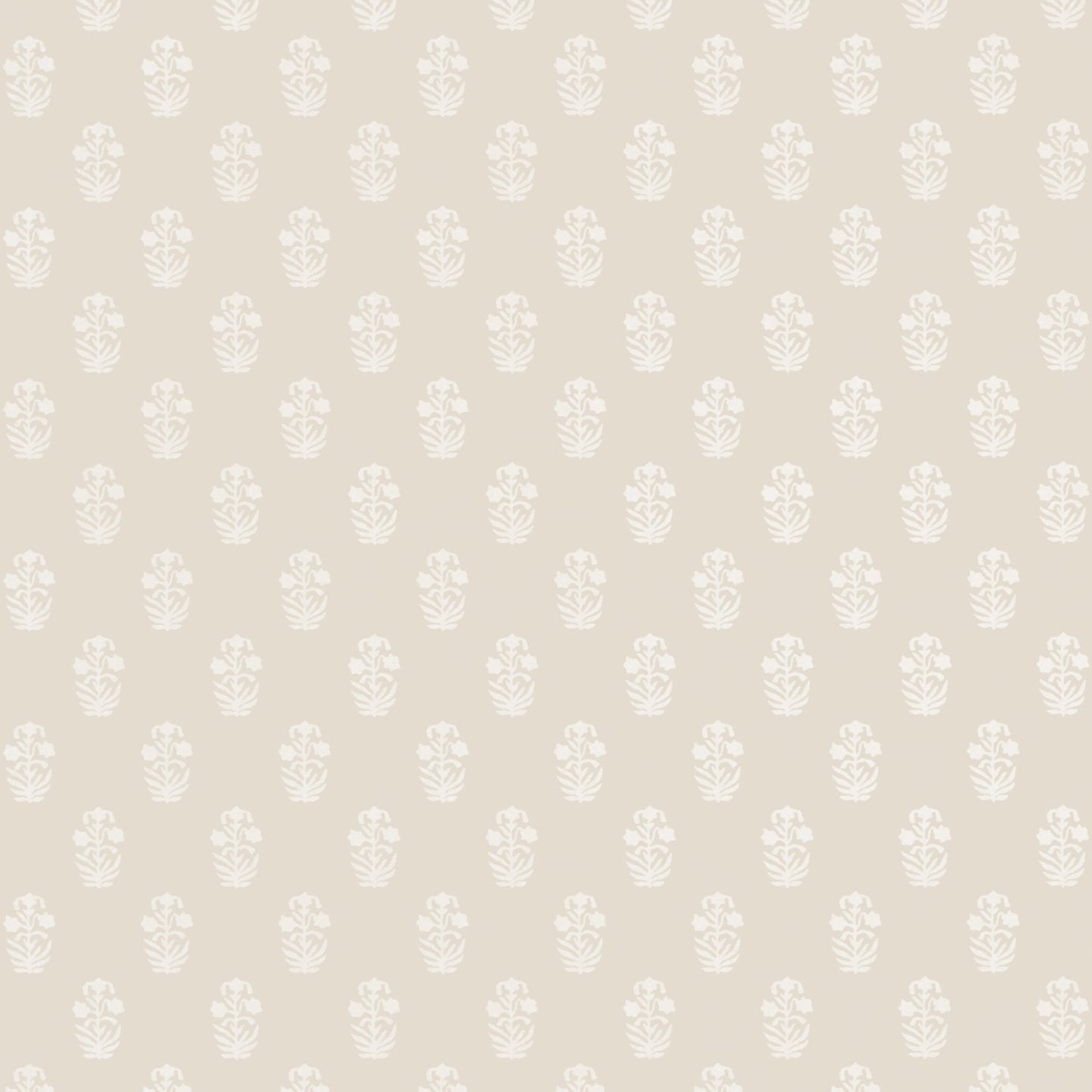 Corwin Wallpaper - White on Natural - Thibaut - T36405 - Premier Wallcovering