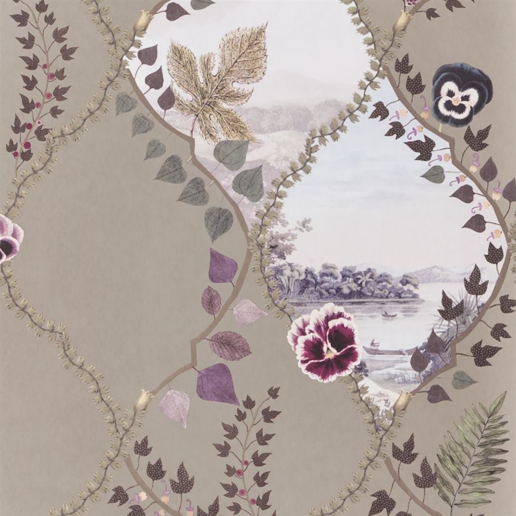 Coup De Vent Wallpaper - Cuivre - Christian Lacroix - PCL7016/04 - Premier Wallcovering