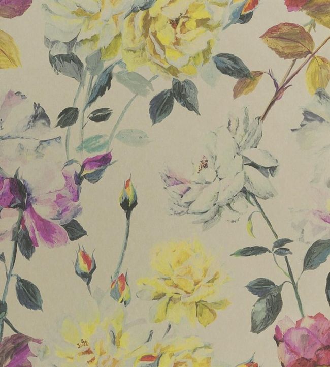 Couture Rose Wallpaper - Tuberose - PDG711/02 - Designers Guild - Premier Wallcovering