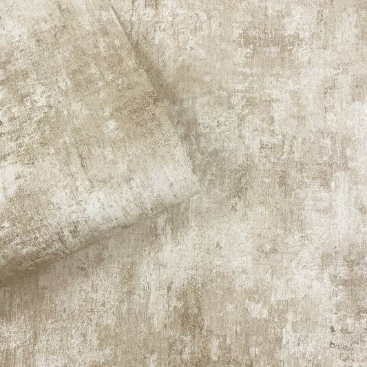 Cove Industrial Texture Wallpaper - Cream - Muriva - 207501 - Premier Wallcovering