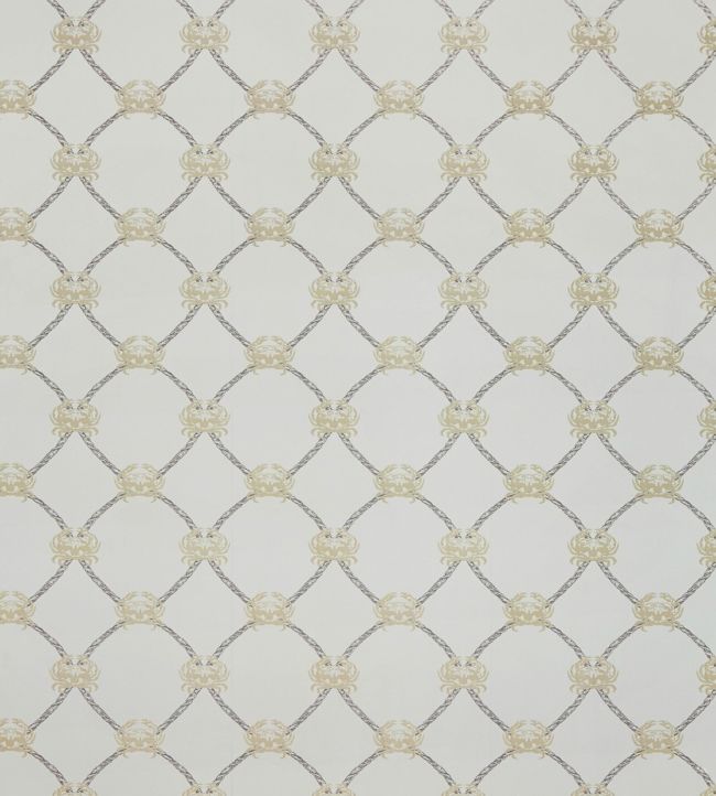 Crab Wallpaper - Gold / Charcoal - BG1300202 - Barneby Gates - Premier Wallcovering