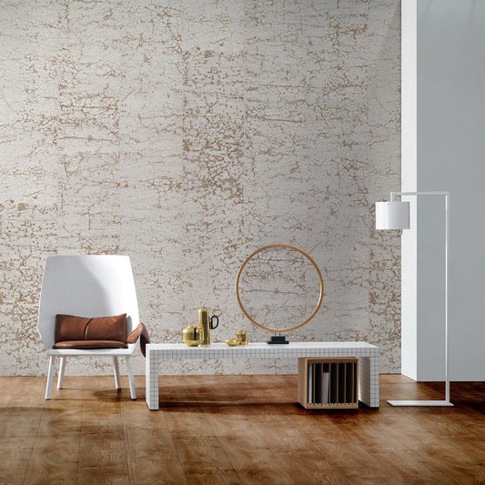 Crack Wallpaper - White - NLXL - NCA - 01 - Premier Wallcovering
