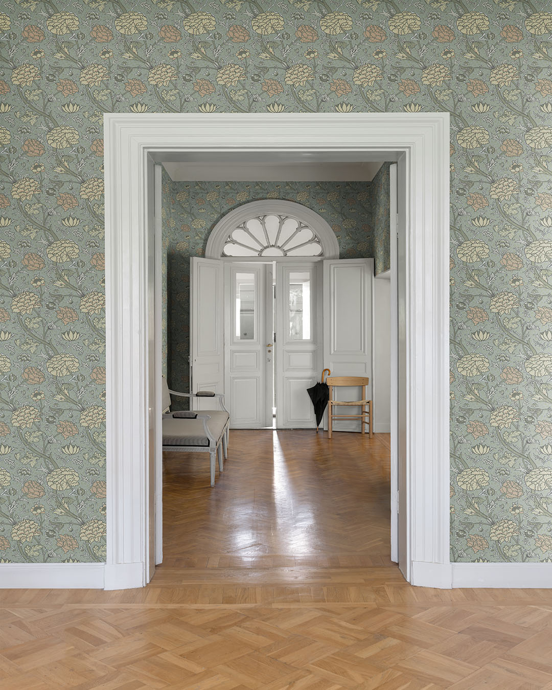 Cray Wallpaper - Turquoise - Midbec - 82034 - Premier Wallcovering