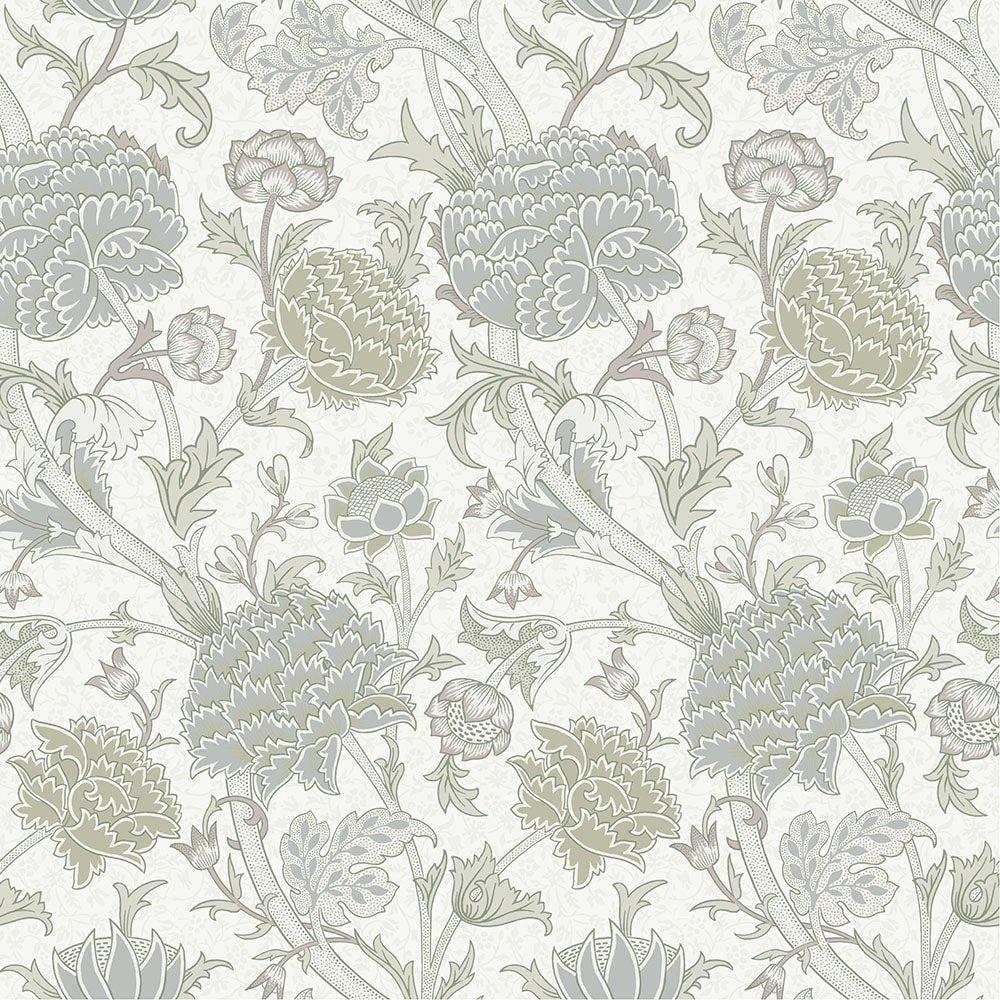 Cray Wallpaper - Sand / Green - Midbec - 82032 - Premier Wallcovering