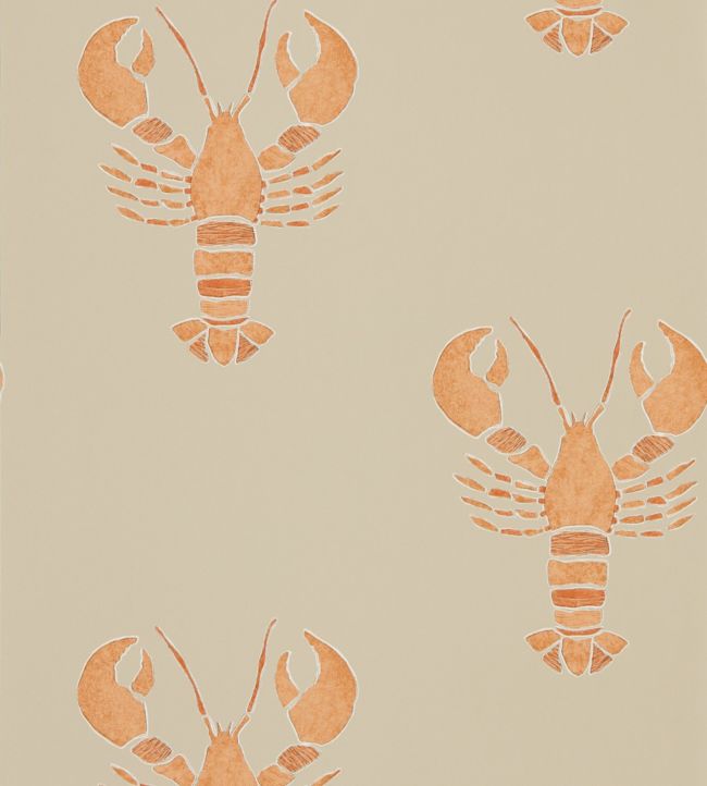 Cromer Wallpaper - Rust - DCOA216589 - Sanderson - Premier Wallcovering