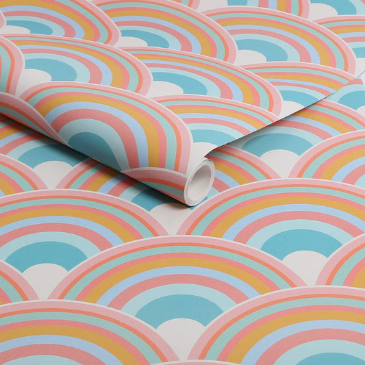 Curve Wallpaper - Sky - Envy - 118726 - Premier Wallcovering