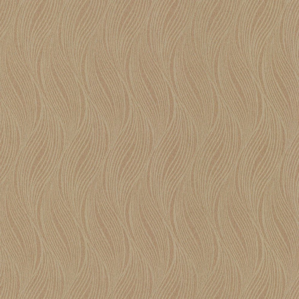 Curve Wallpaper - Gold - Osborne & Little - W6764-05 - Premier Wallcovering