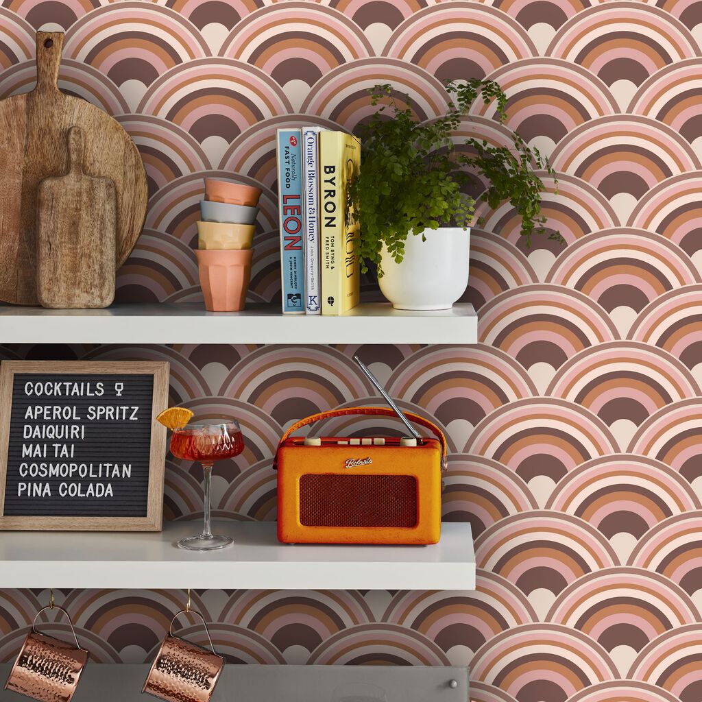 Curve Wallpaper - Earth - Envy - 118728 - Premier Wallcovering