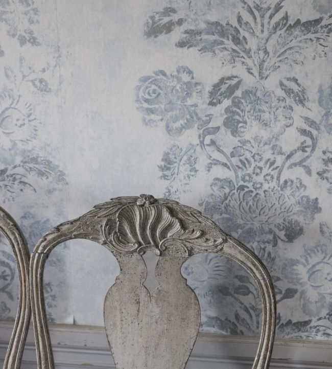 Damasco Wallpaper - Slate - PDG674/04 - Designers Guild - Premier Wallcovering