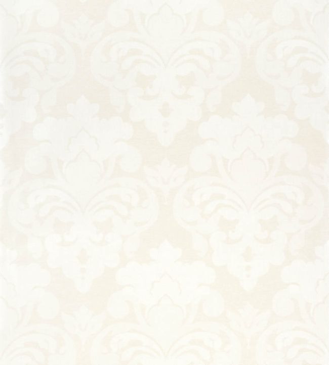 Darcey Damask Wallpaper - Pearl On Off White - Anna French - AT16171 - Premier Wallcovering