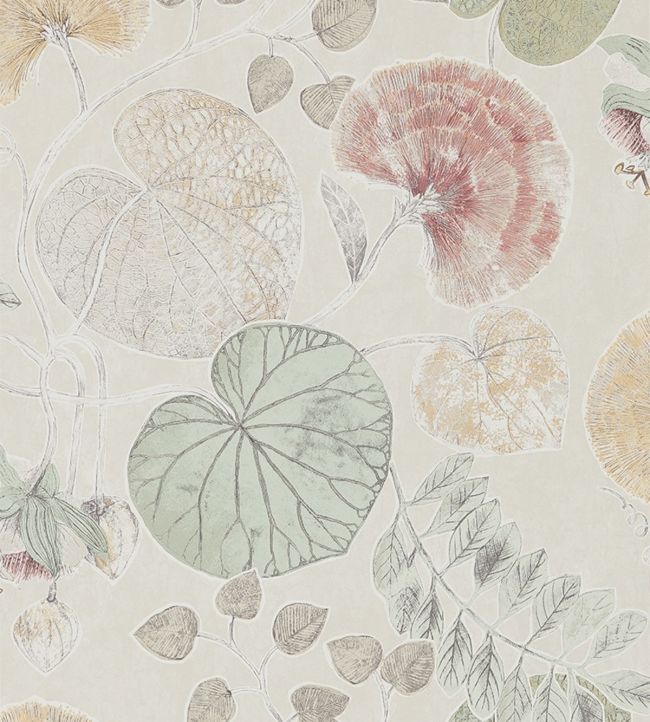 Dardanella Wallpaper - Amber/Mint - HGAT111260 - Harlequin - Premier Wallcovering