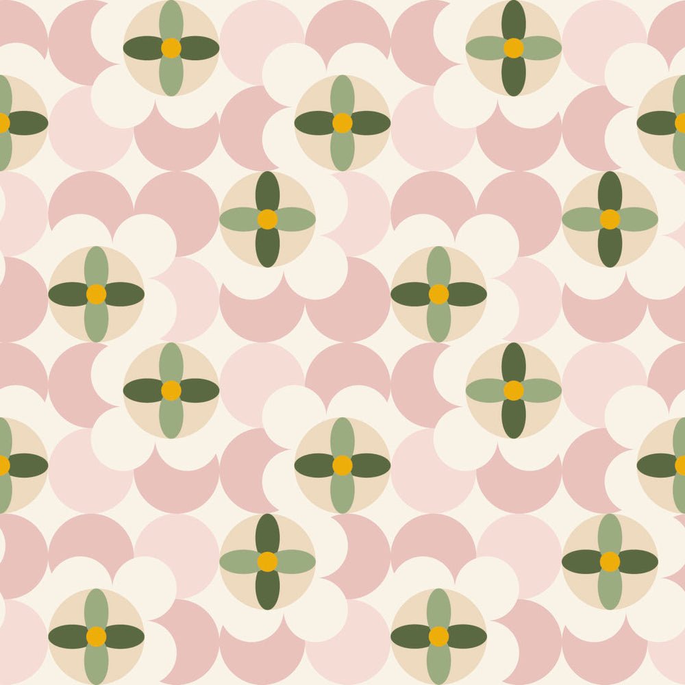 Day Dreamer Wallpaper - Vintage Pink & Olive on Gluten Free - Lust Home - LH900452 - Premier Wallcovering