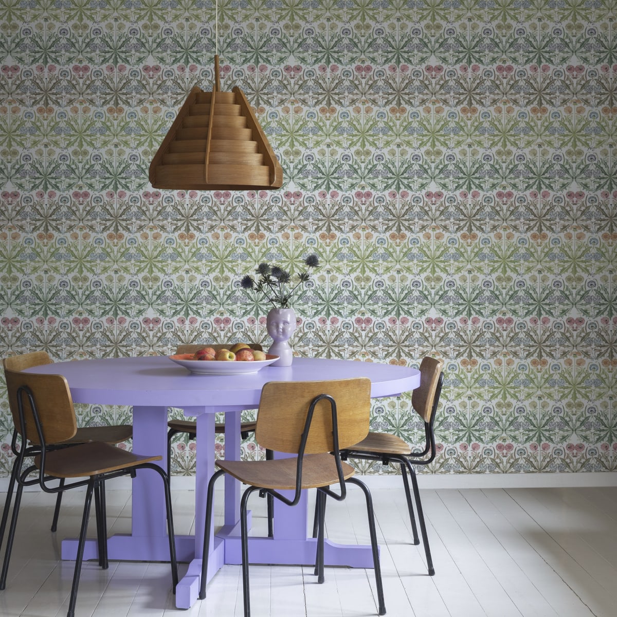 Dear Little Dandelion Wallpaper - Rainbow - Rebel Walls - R18579 - Premier Wallcovering