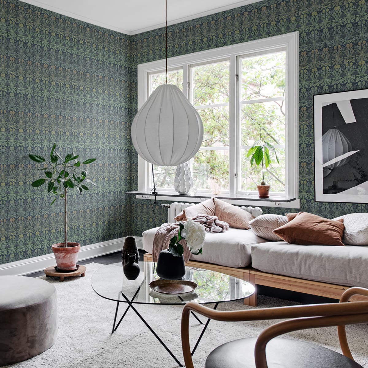 Dear Little Dandelion Wallpaper - Gradient - Rebel Walls - R18581 - Premier Wallcovering