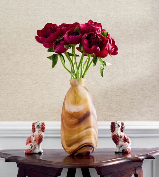 Deauville Linen Wallpaper - White - Anna French - AT16146 - Premier Wallcovering