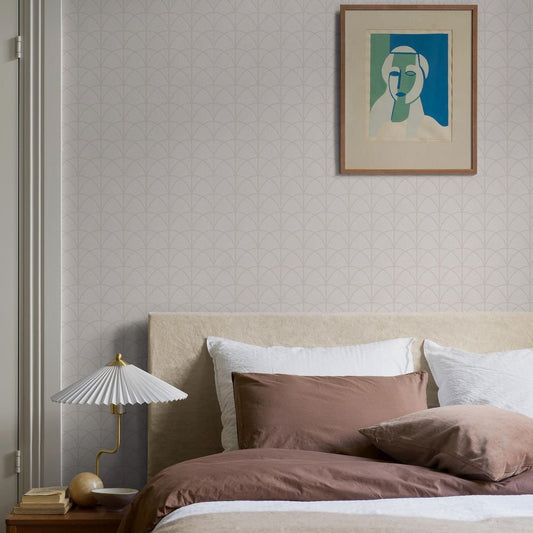 Deco Arch Wallpaper - Nude - Boråstapeter - 7769 - Premier Wallcovering