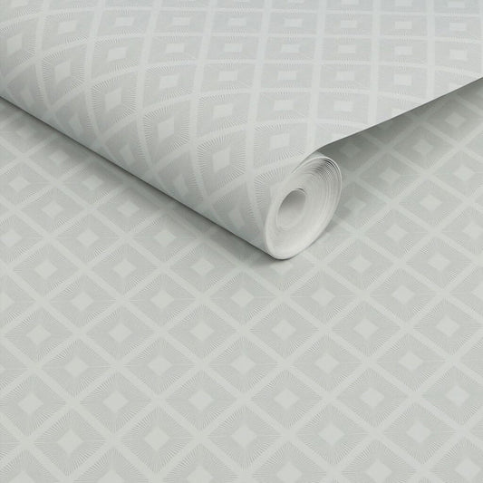 Deco Triangle Mini Wallpaper - Neutral - Next - 118273 - Premier Wallcovering