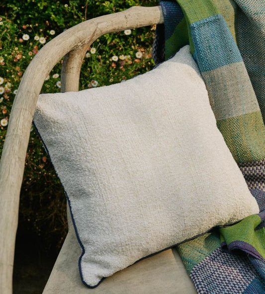 Deia Outdoor Fabric - Bianco - Christopher Farr Cloth - CFF227 - 01 - Premier Wallcovering